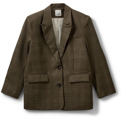 Foto van SOFIE SCHNOOR BLAZER CHECKED TWEED