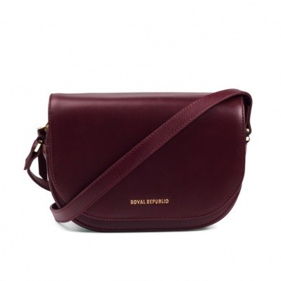 Foto van Royal Republic Raf curve evening bag Bordeaux