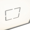 Afbeelding van BRILONER FREE - Plafondlamp met achtergrondverlichting - LED - 18 W - 2400 Lumen - vierkant - wit zi