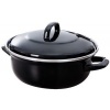 Afbeelding van BK Fortalit Emaille Braadpan 36cm/7.5L – Inductie – Ovenbestendig tot 230 graden – Zwart/Blauw