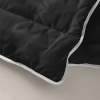 Afbeelding van Zelesta Royalbed Black 140x200cm - Dekbed zonder overtrek- Wasbaar hoesloos