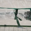 Afbeelding van Outsunny Kas van metaal en kunststof - 69L x 49B x 125H cm - Transparant