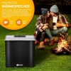 Afbeelding van Tillvex Elektrische Koelbox, 32L, Mini-koelkast voor Auto en Camping, Antraciet