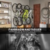 Afbeelding van SPORTNOW Metalen Zwart Fiets Wandhouder 25,5L x 10,5B x 4H cm