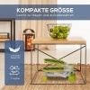 Afbeelding van HOMCOM Mini Stepper voor Thuis, Antislip Up-Down Stepper met LCD-display, Geel