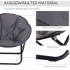 Afbeelding van Outsunny Opvouwbare Gestoffeerde Klapstoel Campingstoel Tuinstoel Loungestoel 84B-299