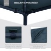 Afbeelding van Outsunny Partytentdak - 298 x 298 cm - Polyester - Donkergrijs