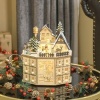 Afbeelding van HOMCOM Kerst Adventskalender Multiplex 25B x 20D x 29H cm Natuurhout
