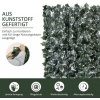 Afbeelding van Outsunny wasbare kunsthaag - UV- en weerbestendig - donkergroen