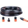 Afbeelding van BLACK+DECKER Tuinslang met Koppelingen - 20 Meter - 5 Stuks - Max. 6Bar - PVC - Zwart/Oranje