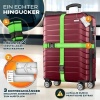 Afbeelding van Tillvex® 3-delige reiskofferset met bagageweegschaal en accessoires, lila
