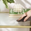 Afbeelding van VASAGLE badkamerplank met 4 planken van gehard glas