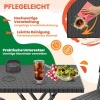 Afbeelding van KESSER® Balkontafel, inklapbaar, weerbestendig/UV-bestendig, gecoat staal en rotan-look, outdoor tui