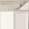 Afbeelding van Homcom Badkamerkast - Spaanplaat - 34,6L x 30B x 180,5H cm - Wit