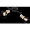 Afbeelding van Globo - Moderne Plafondlamp Zwart - H:20cm - E14 - Voor Binnen - Metaal
