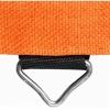 Afbeelding van SPORTNOW Trampoline Mat Kunststof 323 x 323 x 1 cm Oranje/Zwart