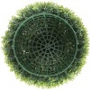 Afbeelding van HOMCOM Kunststof Kunstmatige Buchsbaum Bol - 40L x 40B x 40H cm - Groen