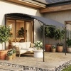 Afbeelding van Outsunny Pergola Gazebo - Polyester, Metaal - 286L x 384B x 252H cm - Grijs