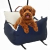 Afbeelding van PawHut Huisdier Autostoel Katoen, 49L x 53B x 36H cm, Marineblauw
