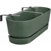 Afbeelding van Elho Greenville Easy Balkonbak 52 - 100% Gerecycled Plastic - Blad groen