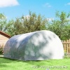 Afbeelding van Outsunny Kweekkas Bedekking-PE-400L x 300B x 200H cm-Wit