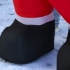Afbeelding van HOMCOM Opblaasbare Kerstman 250 cm in Wit, Rood en Groen