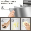 Afbeelding van HOMCOM Sensorafvalemmer 48L RVS met Soft-Close, vingerafdrukbestendig voor kantoor en keuken