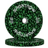 Afbeelding van SPORTNOW Olympische halterschijven set, massief rubber, 2 x 10 kg, voor thuis gym en krachttraining