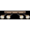 Afbeelding van Globo - Moderne Plafondlamp Zwart - H:11cm - E27 - Voor Binnen - Metaal