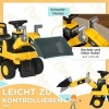 Afbeelding van HOMCOM Speelgoed Graafmachine voor Kinderen - Geel, 78 x 29,5 x 54 cm