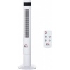 Afbeelding van HOMCOM Torenventilator met afstandsbediening van PE-kunststof en staal - Wit