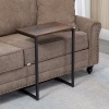Afbeelding van HOMCOM Bijzettafelset met Stalen Frame 839-608V00