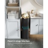 Afbeelding van Wasmand 65 liter met deksel - Inktzwart 42 x 22,5 x 70,5 cm