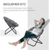 Afbeelding van Outsunny Opvouwbare Gestoffeerde Klapstoel Campingstoel Tuinstoel Loungestoel 84B-299