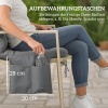 Afbeelding van Outsunny Buiten zitkussen - Polyester, PP-katoen - 150L x 100B x 10H cm - Donkergrijs