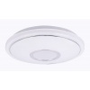 Afbeelding van Globo Connor Plafonnière - Wit Metaal - Ø 40cm - LED