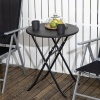 Afbeelding van Outsunny - Campingtafel - Metaal en Aluminium - Zwart