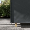 Afbeelding van Outsunny - Schommelbankhoes met touwbevestiging - Zwart
