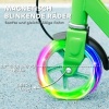 Afbeelding van AIYAPLAY Opvouwbare Kinderroller met Verstelbare Lenker, 2 Verlichte Wielen, Handrem & Achterrem, Gr