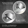 Afbeelding van BRILONER Dun LED Spiegellamp - Badkamerverlichting - Neutraal wit licht 4.000K - 8W - 900 Lm - Chroo
