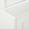 Afbeelding van HOMCOM Boekenrek MDF, Gehard Glas - 76L x 40B x 178,5H cm - Wit