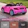 Afbeelding van AIYAPLAY Elektrische Loopauto - Kunststof, Metaal - 107L x 62,5B x 44H cm - Roze