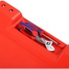 Afbeelding van DURHAND Auto monteurscreeper Kunststof 100x48x12 cm Rood