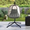Afbeelding van Outsunny Zitkussen van polyester, schuim - 120L x 100B x 8D cm - Grijs