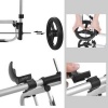 Afbeelding van Inklapbare boodschappentrolley met koelvak, 35L, multifunctioneel, zwart