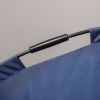 Afbeelding van PawHut Verhoogd hondenbed met luifel van ademend taft-stof D04-058