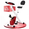 Afbeelding van HOMCOM Fitnessfiets van staal en kunststof - 43B x 97D x 109H cm - Rood en Wit