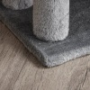 Afbeelding van PawHut Huisdierentrap met 3 Treden van Pluche voor Honden en Katten