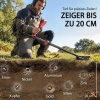 Afbeelding van Outsunny Metaaldetector van Aluminium en ABS - 70x139x26 cm - Zwart