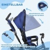 Afbeelding van HOMCOM Kinderdriewieler Polyester, Metaal 102L x 49B x 102H cm Blauw